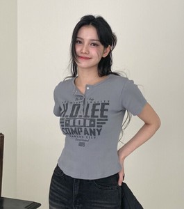 【2025春夏新作】ヴィンテージスナップロゴTシャツ
