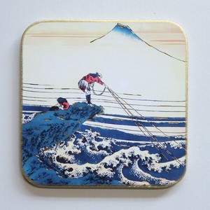 Coaster Katsushika Hokusai Star Ukiyoe