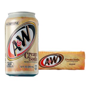 A＆W クリームソーダ 355ml×12本セット 炭酸飲料