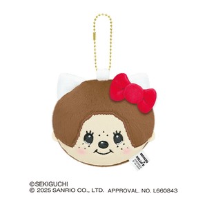ぬいぐるみミラー モンチッチ×ハローキティ サンリオキャラクターズ