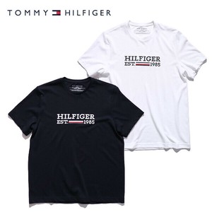 トミーヒルフィガー【TOMMY HILFIGER】SS TEE Tシャツ ロゴ 半袖 クルーネック コットン メンズ レディース