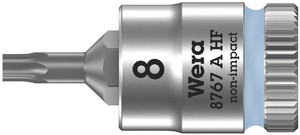 差込角1/4SQ トルクスビットソケット 先端サイズT8 全長28mm