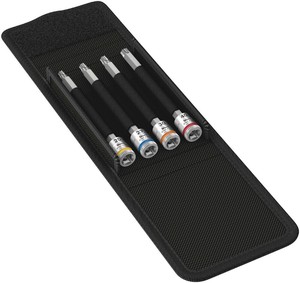 差込角1/4SQ トルクスロングビットソケット 4個入