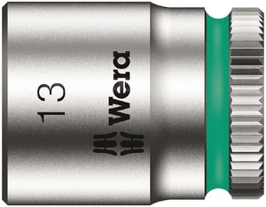 差込角1/4SQ ZYKLOP ソケット 六角差込サイズ13mm