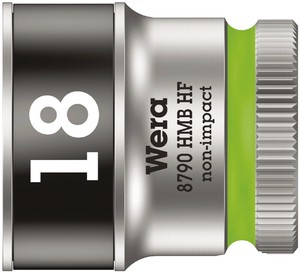 差込角3/8SQ ソケット(ホールド機能付) 六角差込サイズ18mm