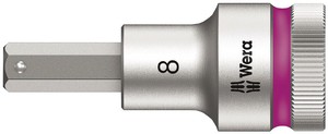 差込角1/2SQ ヘックスビットソケット(ホールド) 六角差込サイズ8mm