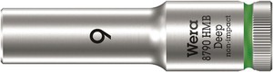 差込角3/8SQ ディープソケット  六角差込サイズ9mm
