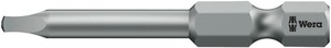 四角ソケットネジ用ビット ドライバービット 差込6.35mm 刃先サイズSQ2 全長50mm
