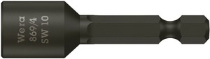 六角ナットドライバー ナットセッター 差込6.35mm 六角対辺8mm 全長65mm