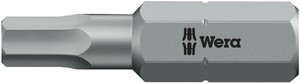 六角ソケットネジ用 ヘキサゴンドライバービット 差込6.35mm 刃先サイズ1/16HEX 全長25mm