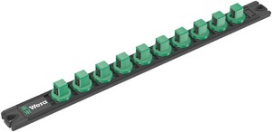 対応サイズ1/2インチ マグネットソケットレール 10個収納