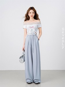 シーズン商品 休日用ロングパンツ  スラックス レディース「2025新作」