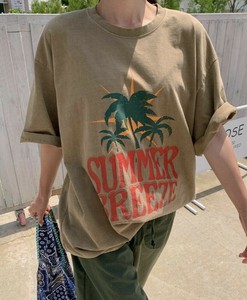 【2025春夏新作】SUMMER BREEZE ピグメント半袖Tシャツ<ユニセックス>