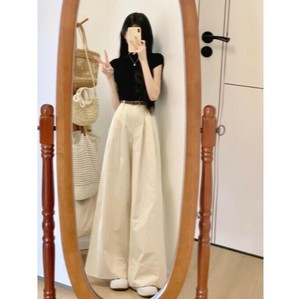 パンツスーツ 2点セット 無地 ゆったり  快適 レディース ファッション  MBQ773
