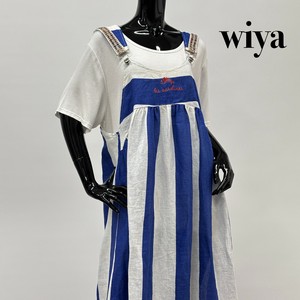 背带裙/连体裙 Design 竖纹 背带洋装/连衣裙