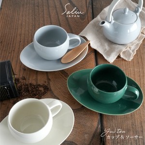 2025年新商品 美浓烧 茶杯盘组/杯碟套装 LOLO 茶 SALIU 日本制造