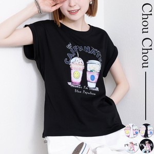 【全2種】もっちり プリントTシャツ 2025新作ss 春夏