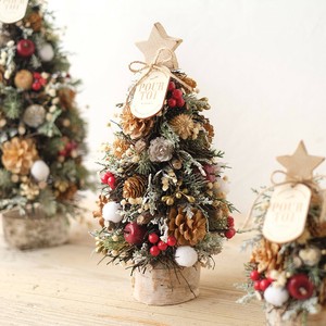 【予約販売】CMナチュラルツリーオブジェ　【クリスマス】【飾り】【インテリア】【2025新作】