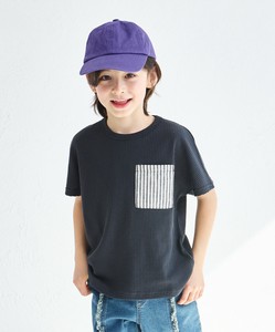 Kids' Short Sleeve T-shirt Pocket Short-Sleeved T-Shirt