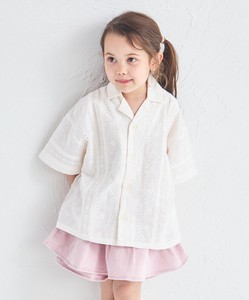 Kids' Short Sleeve Shirt/Blouse Cotton