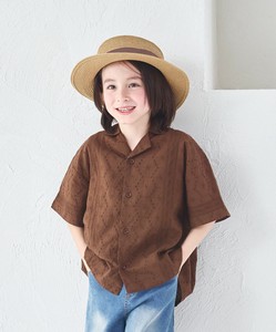 Kids' Short Sleeve Shirt/Blouse Cotton