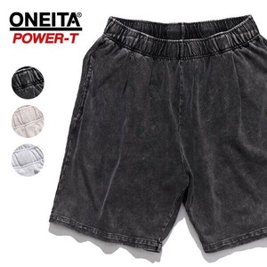 オニータ/ONEITA Chemical washed Heavy shorts ショーツ ハーフパンツ ショートパンツ ケミカルウォッシュ