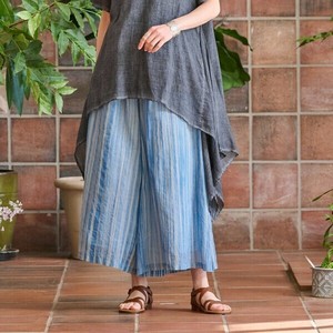 Skort Cotton Wide Pants Hand-Painted