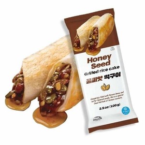 【冷凍】ロデムフード はちみつもちバー 100g 韓国産冷凍餅 はちみつナッツ餅