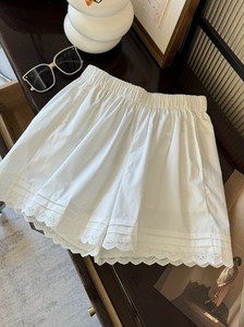 ショートパンツ  夏 レース  無地  ゆったり  快適 レディースファッション   LZ36