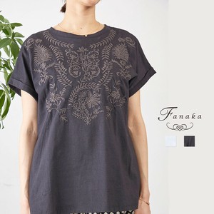 衬衫 刺绣 宽松T-Shirt Fanaka