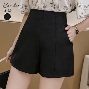 パンツ《ハイウエストシンプルショートパンツ 全3サイズ》