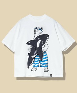 【2025SS】go slow caravan USA/C プールクマ BIG TEE