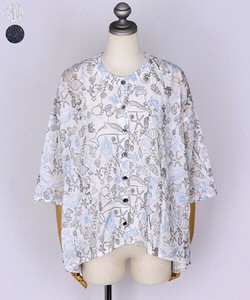 Button Shirt/Blouse Shirtwaist A-Line 7/10 length [2025 NEW]