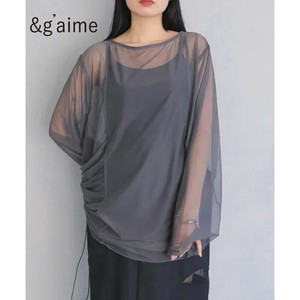 &g'aime Pre-order Button Shirt/Blouse Tunic [A/W NEW]