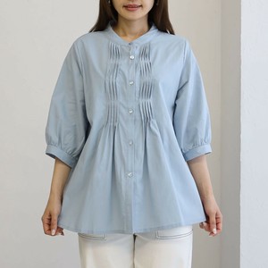 2025年新商品 衬衫 衬衫 细褶 春夏