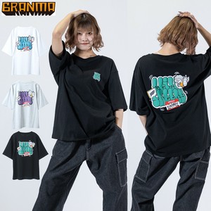 【SPECIAL PRICE】GRANMA 20/-天竺 発泡バブルロゴ 半袖Tシャツ