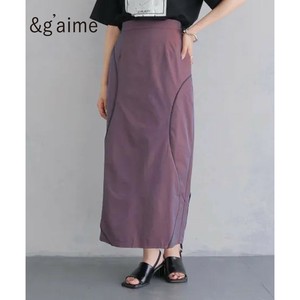&g'aime Pre-order Skirt Chambray [A/W NEW]