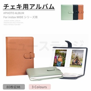 チェキ用アルバム instax WIDE 400用アルバム instax WIDE 300用アルバム チェキカメラアルバム【L231】