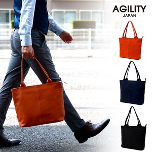 Tote Bag Lightweight Genuine leather Made in Japan