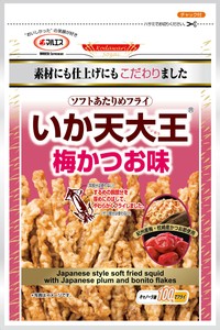 【マルエス】いか天大王　梅かつお味　51g