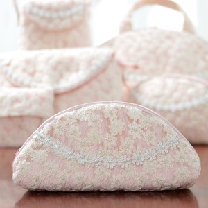 フラワー刺繡　【フェアリーベールシリーズ】　眼鏡ケース　小花柄刺繡