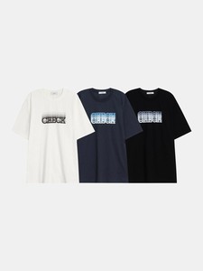 【2025春夏新作】CHECKデジタルプリントTシャツ＜ユニセックス＞