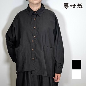 ポケット付き アシメブラウス