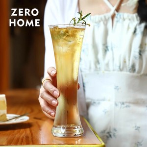 長杯 ギャザリング グラス 杯 収腰杯 個性 冷茶水杯