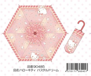 Umbrella Foldable Umbrella Hello Kitty Pastel [Expected Late October]