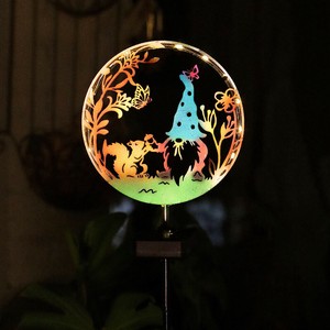 ガーデンランプ   ソーラーライト   置物   DYLA538