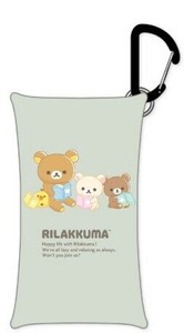 リラノワシリーズ　クリアマルチケースS　リラックマ