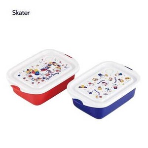 Storage Jar/Bag Kitty is always by your side Hello Kitty Skater 2-pcs 500ml
