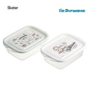 Storage Jar/Bag Doraemon Skater 2-pcs 500ml