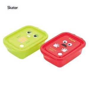 Storage Jar/Bag Gachapin Skater Mukku 2-pcs 500ml